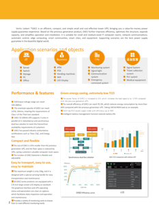Vertiv GXE2 6KVA 10KVA 단상 순수 사인파 전원 공급 장치 보안/모니터링/알람을위한 온라인 <span class=keywords><strong>UPS</strong></span> - Product Image 3