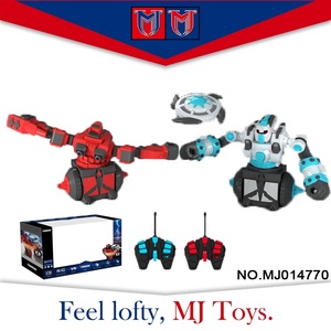 Robot de juguete humanoide para niños, juguete profesional de lucha giratoria