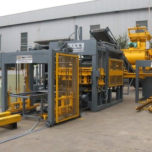 Máquina de Ladrillos de Hormigón, Máquina de Fabricación de Ladrillos de Cemento, Tipo Minitario, Material de Construcción Automático, Enclavamiento de Hormigón - Product Image 1