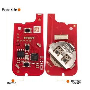 VVDI Mini/anahtar aracı Max için Toyota tipi tel uzaktan anahtar 3 düğmeler için arayüz XKTO20EN evrensel uzaktan anahtar 2. Nesil - Product Image 4