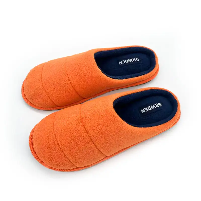 Fashion Adult Flat Cotton Bedroom Home Slippers For Woman Fluffy Warm Indoor Slippers