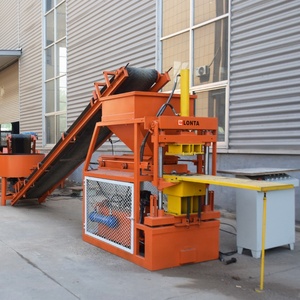 LONTA-Línea de producción de ladrillos de construcción, máquina de bloques de ladrillos de arcilla, molde de pavimentadora hueca, completamente automática, para suelo y tierra - Product Image 3