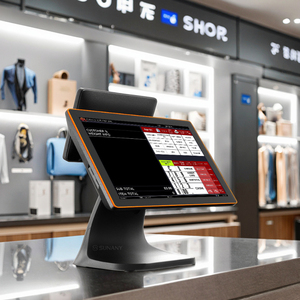 15,6 ''интегрированная POS-система с 10,1'' клиентским дисплеем Linux POS-терминал для операций с кассовым аппаратом - Product Image 2
