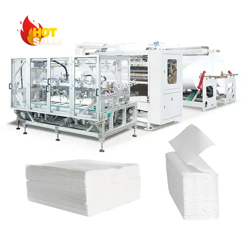 Automatic Handkerchief Facial Paper Napkins Making Serviette Tissue Toilet Folding Machine Tissue Napkins Folding Machine