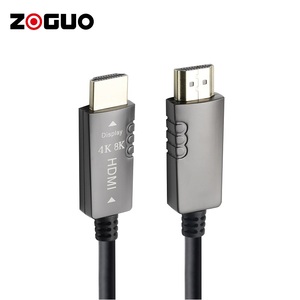 Fabrika fiyat Fiber optik ses TV vericisi kablo HDMI tel rulo 4K çözünürlük 100 için iletişim kabloları m PVC ceket - Product Image 2