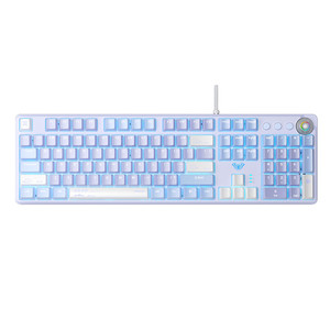 AULA F2088 Pro 104-Key Wired Gaming <strong>Keyboard</strong> Full Size USB Interface <strong>Numeric</strong> <strong>Keypad</strong> New Mechanical Operation for Laptop Computer - Product Image 5