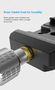KAMPHO hızlı bırakma plakası arca-swiss QR kamera Mounts kelepçe tabanı için DJI Ronin S 2/3/3-pro/c2 Gimbal, Zhiyun vinç, Tripod - Product Image 3