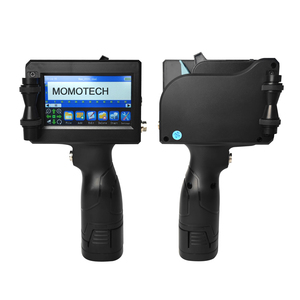 Mini logotipo portátil Fecha Código QR Datos variables para cartón de metal plástico Impresora de inyección de tinta de mano multilingüe - Product Image 3