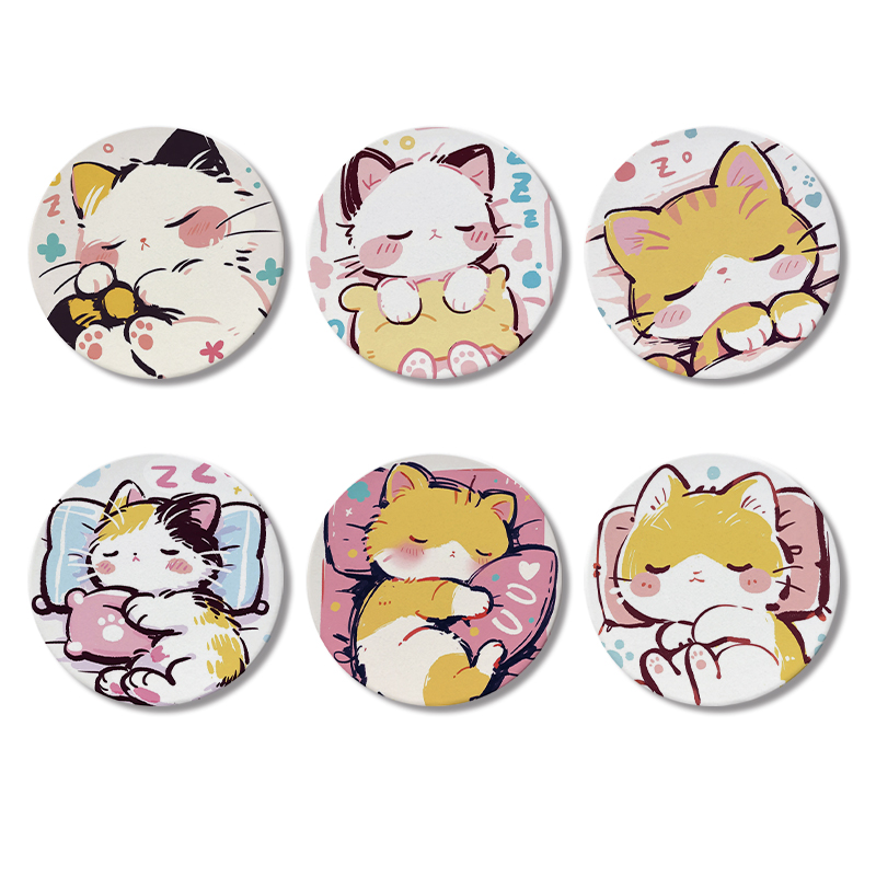 Patrones redondos de 6 cm (cualquier diseño)