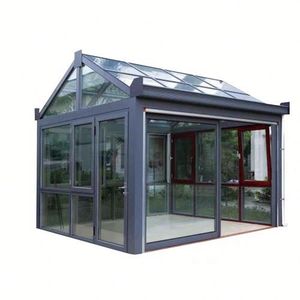Hiện đại nhôm bồn tắm nước nóng Spa sunroom với Retractable bao vây và Tempered Glass Dome cho hồ bơi Sunhouse trong căn hộ - Product Image 3