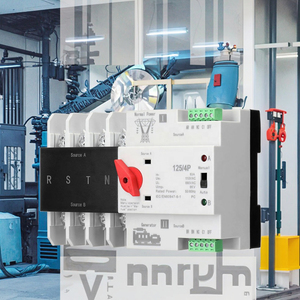 4P Din Rail ATS <strong>125A</strong> Electric Controller Mini Automatic Transfer <strong>Switch</strong> Dual Power <strong>Switch</strong> - Product Image 4