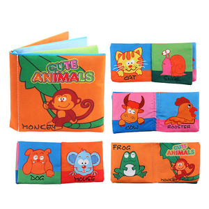 Puzle educativo para edades tempranas, libro de cogización infantil de tela suave, libros de tela lavables seguros para bebés, múltiples temas para niños - Product Image 3