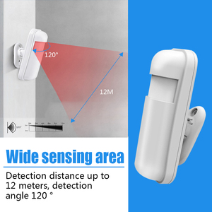 PGST-sistema de alarma Pir, Sensor de movimiento infrarrojo inalámbrico, gran angular, 433MHz, alta sensibilidad - Product Image 5