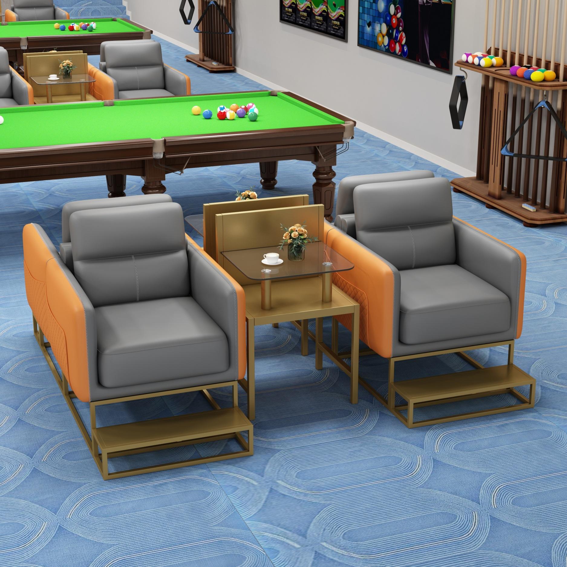 Combinación de asiento doble con altura de asiento de 60 cm (estructura dorada)