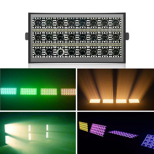 36pcs X3W 648pcs RGB <strong>Led</strong> Strobe <strong>Thunder</strong> Curtain Matrix Lamp Multiple Function Stage Event Lighting KTV IP65 DMX Blue Red White - Product Image 1