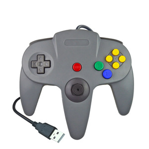 Joystick Gamepad porta Console trasparente cablato USB per Controller N64 Joypad - Product Image 2