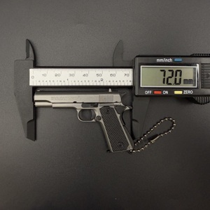 1:3 Mini 1911 alaşım oyuncak silah Model anahtarlık, olmayan ateşleme el yapımı tahsil hediye hareketli parçaları ile - Product Image 5