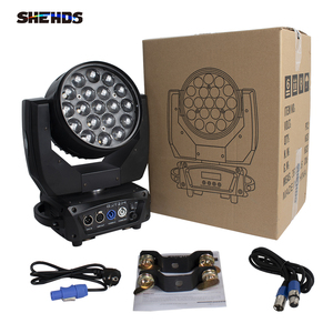 Factory Outlet <strong>Design</strong> DMX 19x15w RGBW Zoom <strong>LED</strong> Moving Head Beam Wash Stage Lighting For Disco - Product Image 6