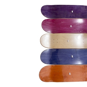 Özel leke kaykay güverte boya rengi ile 100% kanadalı akçaağaç düşük adedi yüksek kalite lekeli boş güverte - Product Image 4