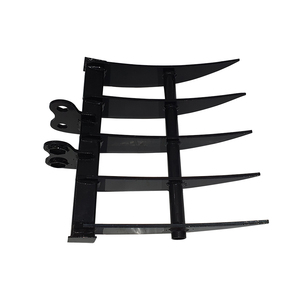 迷你挖掘机附件根耙抓斗根耙迷你挖掘机 - Product Image 3