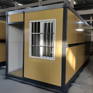 China 20ft Foldable Prefabricated Steel Structure Building Fast Fold Out Flat Pack Folding Container <strong>House</strong> - Product Image 5