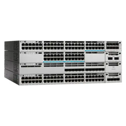 Originale 3850 Impilabile 24 10/100/1000 Ethernet Poe + Porte Switch WS-C3850-24P-S