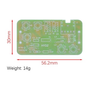 <strong>FM</strong> Stereo Radio DIY <strong>Kit</strong> Wireless <strong>FM</strong> Radio Transmitter and Receiver Module Frequency Modulation Soldering Practice - Product Image 3