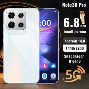 Çok fonksiyonlu moda SmartphoneNote30 + Smartphone 5g 7.3 inç Android 12.0 akıllı telefon çift Sim yüz hücresel kilidini - Product Image 2