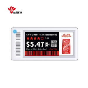 Nhãn Kệ Điện Tử Minew 2.1 Inch Bluetooth ESL Với Thẻ Giá E-Ink - Product Image 2