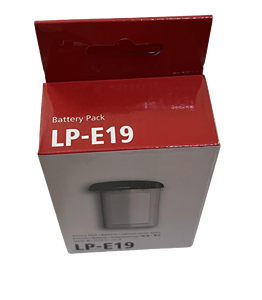 1D X Mark II Mark III 1D C LP-E19 için 10.8 kamera pil 2700 V Li-ion pil mAh Lpe19 şarj edilebilir DSLR kameralar - Product Image 1