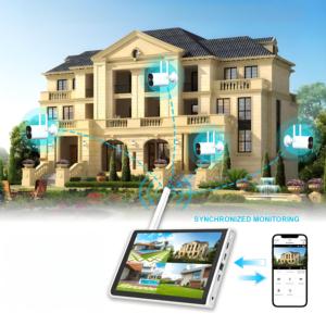 Pantalla de monitoreo LCD de 10,1 pulgadas 4*3MP transmisión WiFi visión nocturna NVR conjunto de monitoreo CCTV sistema de cámara de seguridad - Product Image 2