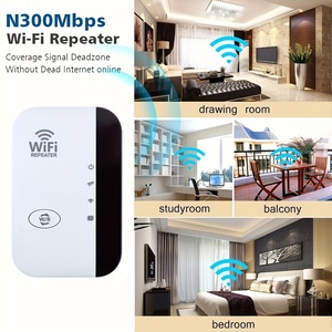 300Mbps 2.4G Router 802.11N scheda di rete adattatore PC nuovo WIFI ripetitore amplificatore di segnale Wi-Fi 5G frequenza WEP crittografia