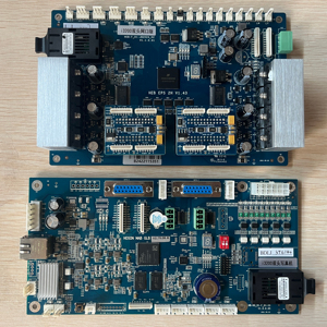 2 головки I3200, оптоволоконная материнская плата и каретка (изголовье) для цифрового широкоформатного струйного принтера - Product Image 1