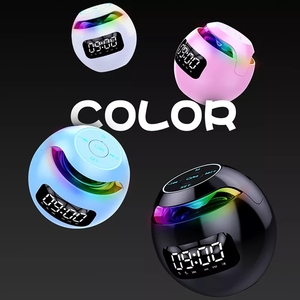G90S Mini bluetooth hoparlör taşınabilir sütun kablosuz hoparlör ses kutusu ile LED ekran alarmı saat TF kart MP3 müzik çalma - Product Image 2