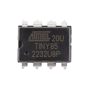 ATTINY85-20PU DIP-8 microcontrollore a 8 bit con Flash 8KB 512B EEPROM 6 GPIO pin 20MHz - Product Image 2