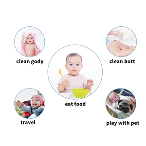 贴牌黄色包装湿巾带储物盒 - Product Image 5