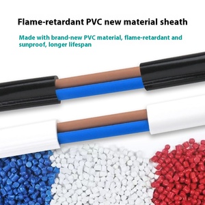 2 çekirdekli RVVB su geçirmez donmaya dayanıklı güç kablosu 0.75/1/1.5/2.5/4 kare yumuşak korumalı PVC bakır tel 16A paralel tel - Product Image 5