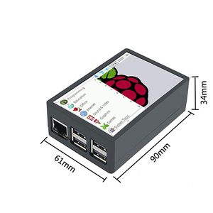 3,5 дюймов ЖК-монитор с сенсорным экраном и оболочкой для Raspberry pi 2-го поколения и Raspberry pi B + модель четвертого поколения B