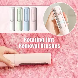 Tĩnh xi lanh tóc Remover <span class=keywords><strong>Lint</strong></span> Con lăn bàn chải con chó tóc Remover nhựa Bụi Collector cho vật nuôi và chó cho chó chải chuốt - Product Image 4
