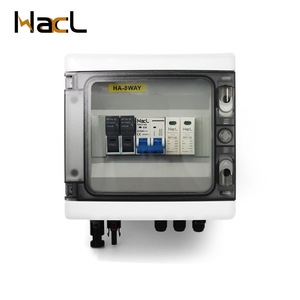 卸売OEM 500V/1000V pvコンバイナーボックス1ストリングソーラーコンバイナーボックス4 in 1 out - Product Image 1