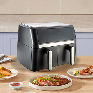 Intelligente 11 vor eingestellte Programme <span class=keywords><strong>Digital</strong></span> Control Air Fryers Extra große Kapazität Hot Dual Air Fryer