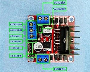 L298N motore Driver Controller scheda modulo Stepper motore DC Dual H-Bridge per Ardu Smart Car potenza U-NO ME-GA R-3 Mega2560 - Product Image 6