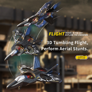 LEHOO <strong>Toys</strong> L0712 RC Plane Glider Stunt <strong>Airplane</strong> 2.4G Remote Control <strong>Airplane</strong> with Watch Controller - Product Image 3