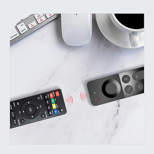 Ihomemix OEM Factories Benutzer definierte Sprach fernbedienung W3 2.4G Drahtlose Mini-Tastaturen IR-Lernluft-Maus steuerung Für TV-Box
