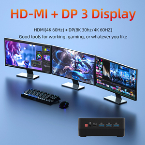 AMD Ryzen 5 7 R7 6800H Radeon 8 Core CPU DDR4 32GB RAM 512GB NVMe SSD 2.5G <strong>LAN</strong> 2*DP 2*HD-MI WIFI6 Desktop Computer <strong>Mini</strong> <strong>PC</strong> - Product Image 6