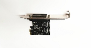 Impresora PCIE a DB25, 25 pines, LPT, Adaptador convertidor de tarjeta PCI Express, tarjeta paralela - Product Image 2
