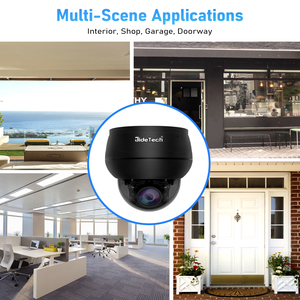 JideTech便宜的8MP 4K PoE 5X变焦户外PTZ IP摄像机，带20fps和自动跟踪黑色摄像机安全8 mp - Product Image 5