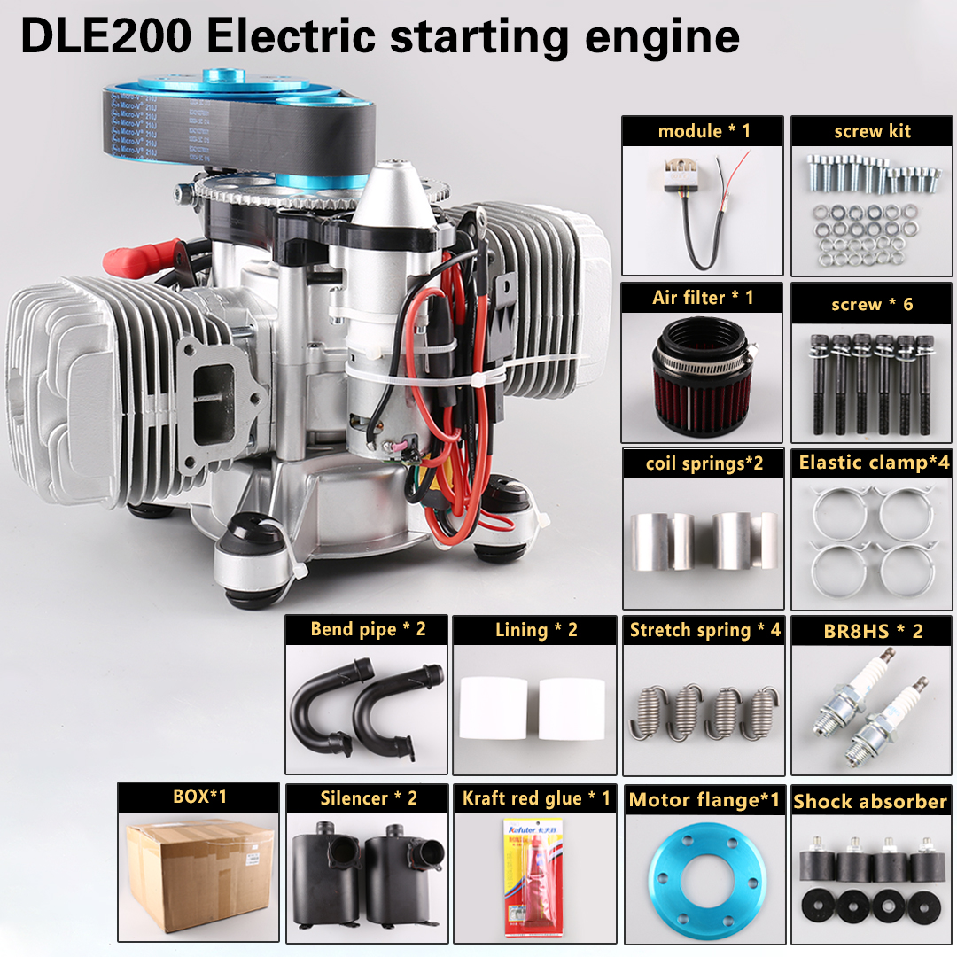 DLE200 Power Umbrella Engine