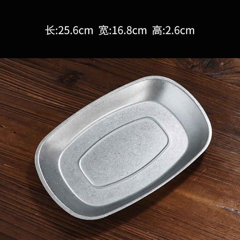 25.5cm oval dinner plate (snowflake sand)