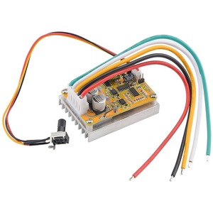 BLDC trifase Brushless Hall Sensor Free Motor Controller di controllo della velocità interruttore DC5V-35V scheda di guida dei moduli Driver del motore - Product Image 1